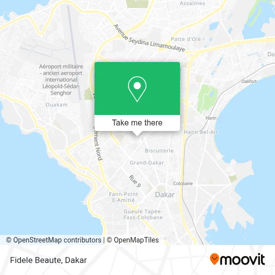 Fidele Beaute map