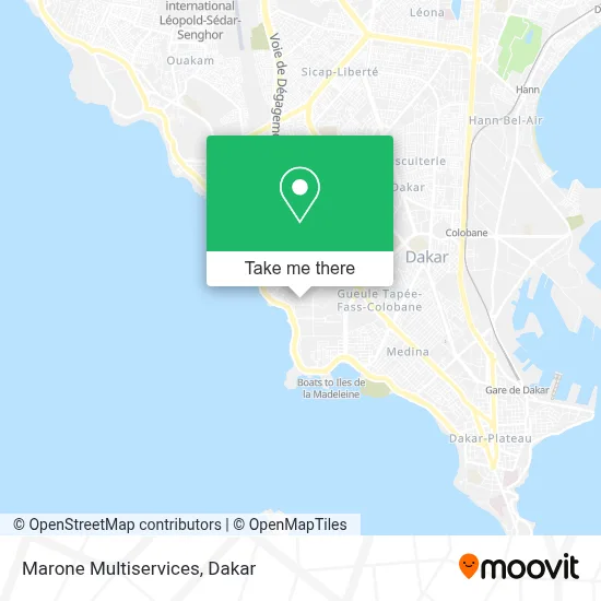 Marone Multiservices map