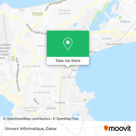 Univers Informatique map