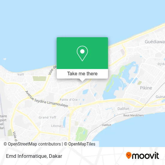 Emd Informatique map