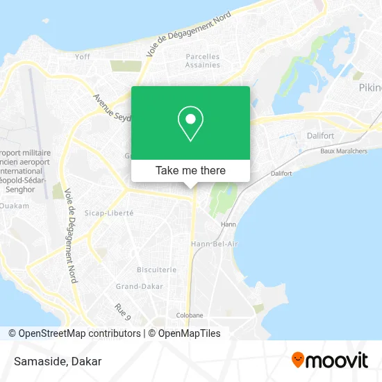 Samaside map