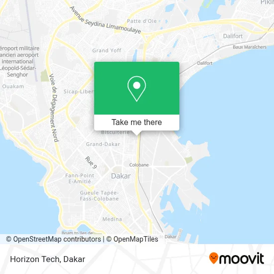 Horizon Tech map