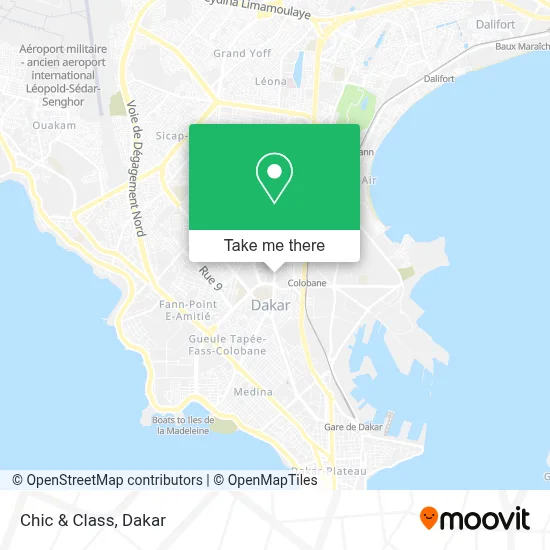 Chic & Class map