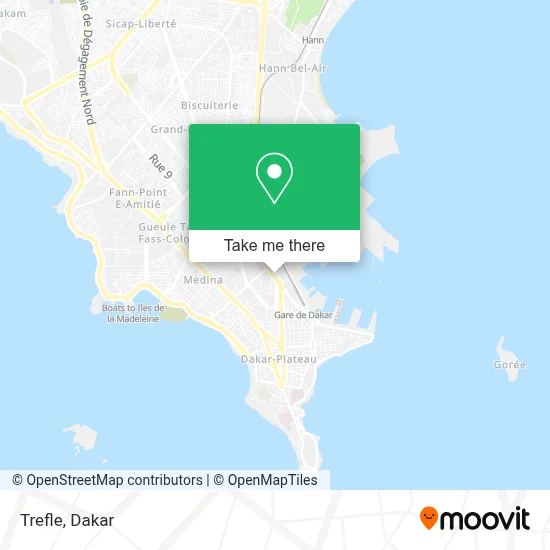 Trefle map