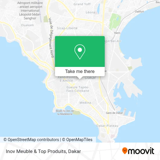 Inov Meuble & Top Produits map