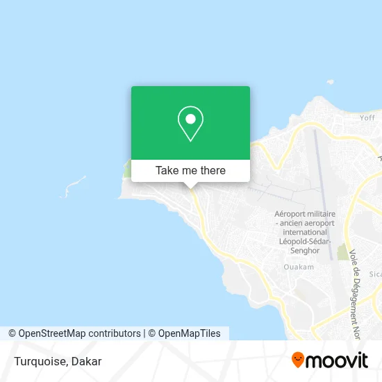 Turquoise map