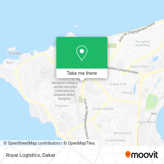 Royal Logistics map