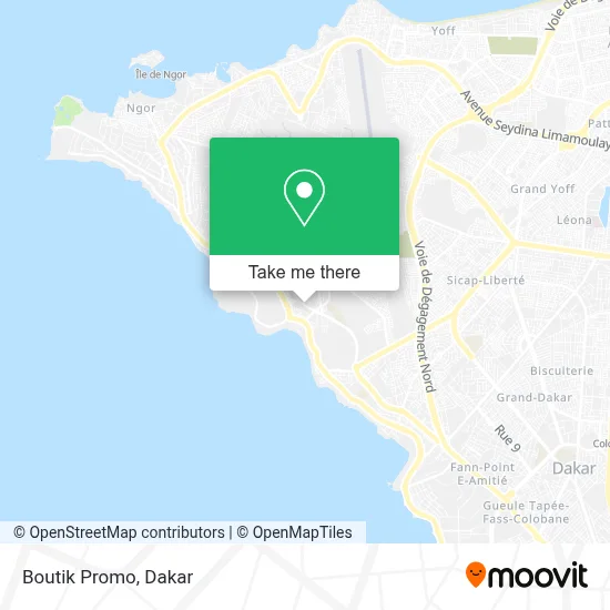 Boutik Promo map