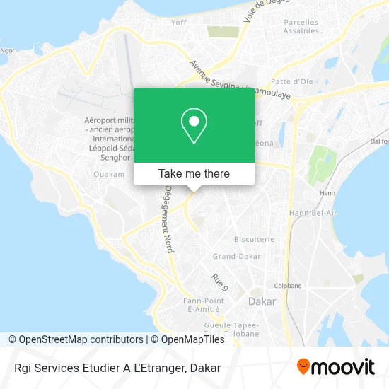 Rgi Services Etudier A L'Etranger map