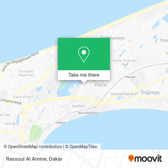 Rassoul Al Amine map