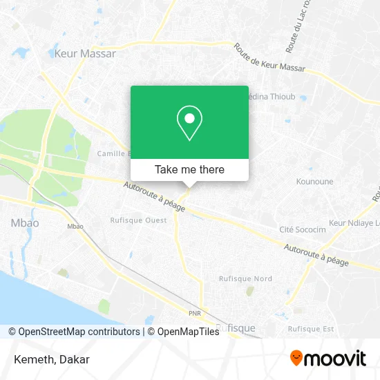 Kemeth map