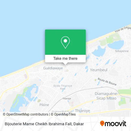 Bijouterie Mame Cheikh Ibrahima Fall map