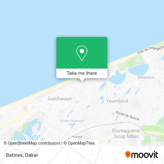 Batinex map