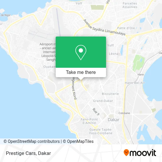 Prestige Cars map