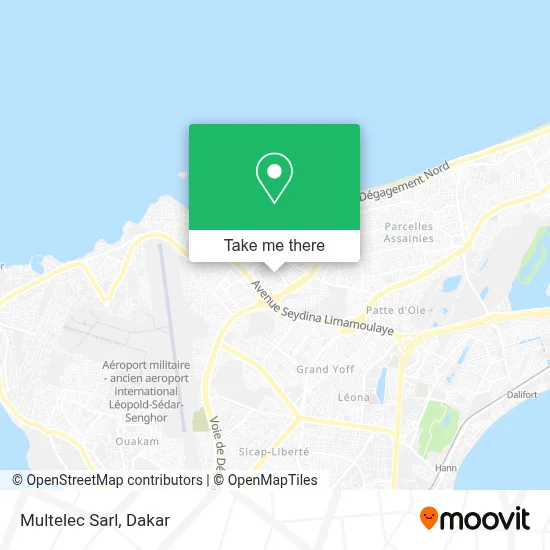 Multelec Sarl map