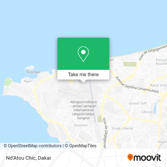 Nd’Atou Chic map