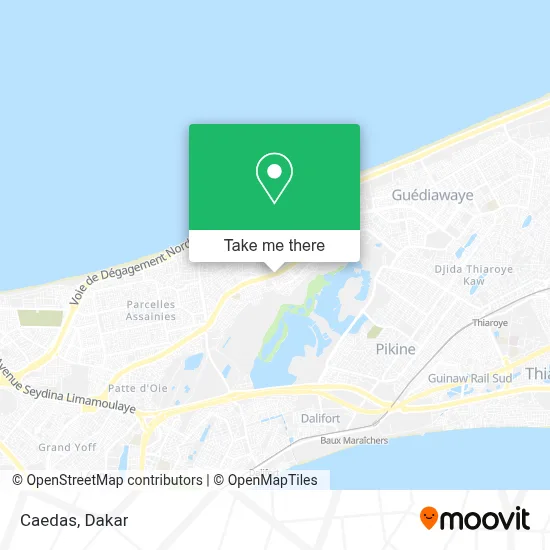 Caedas map