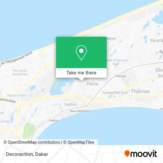 Decoraction map