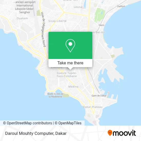 Daroul Mouhty Computer map