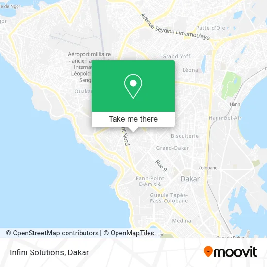 Infini Solutions map