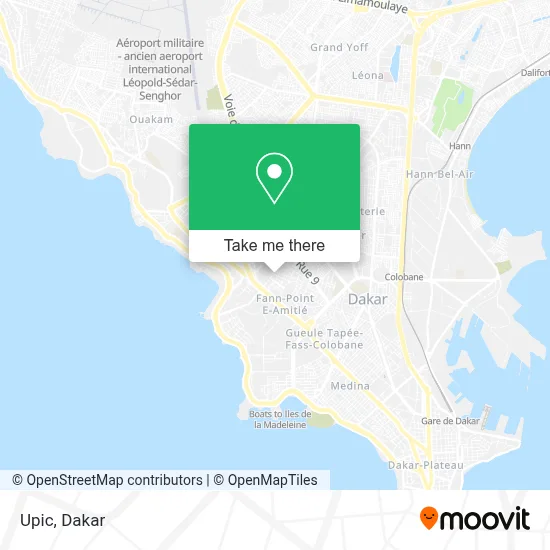 Upic map