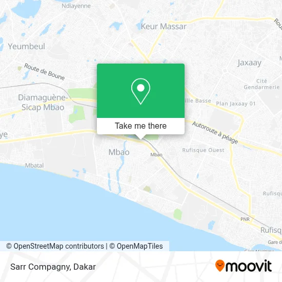 Sarr Compagny map
