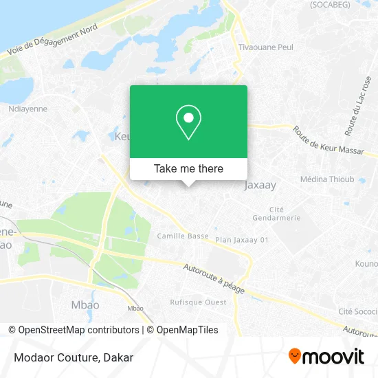 Modaor Couture map
