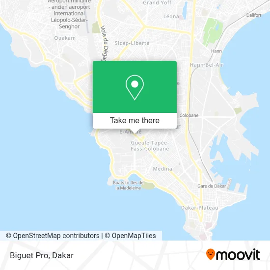 Biguet Pro map