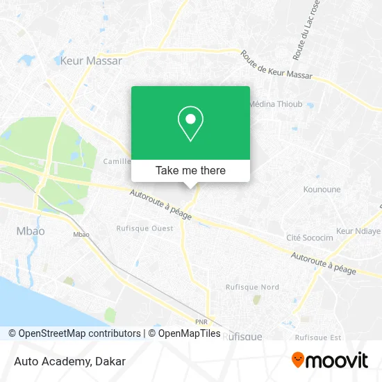 Auto Academy map