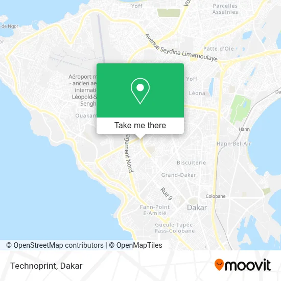 Technoprint map