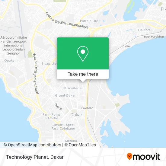 Technology Planet map
