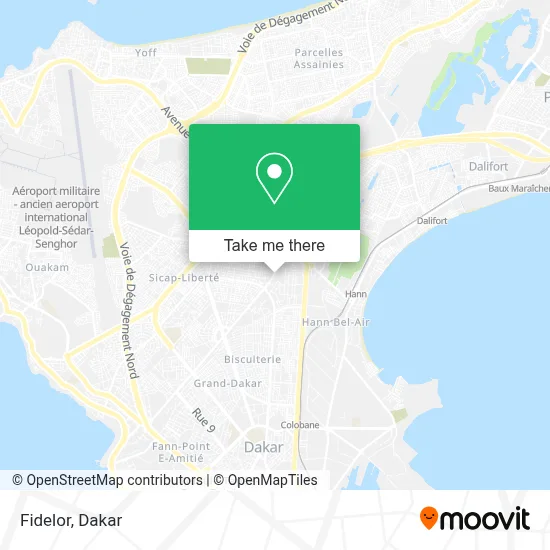 Fidelor map