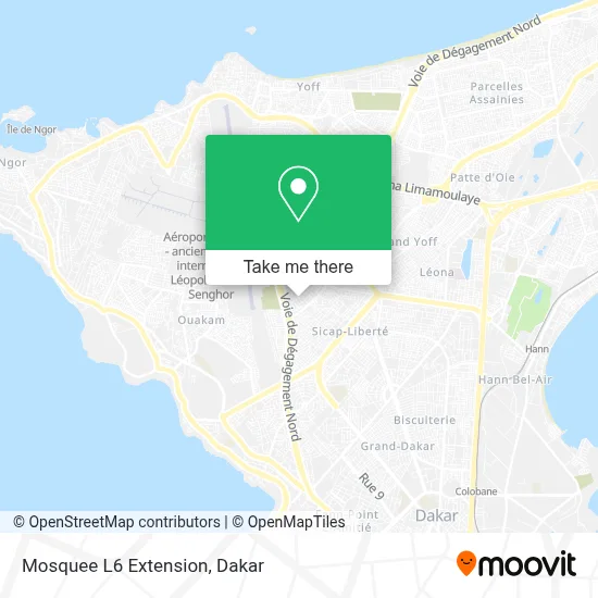 Mosquee L6 Extension map
