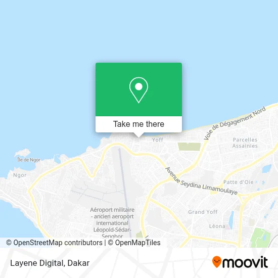 Layene Digital map