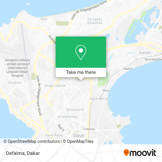 Defalma map