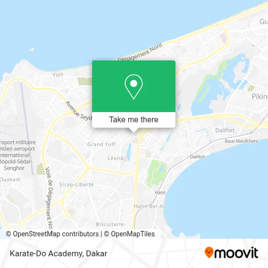 Karate-Do Academy map