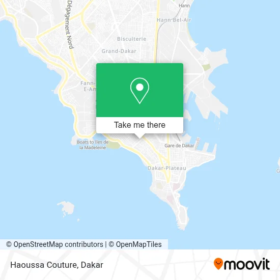 Haoussa Couture map