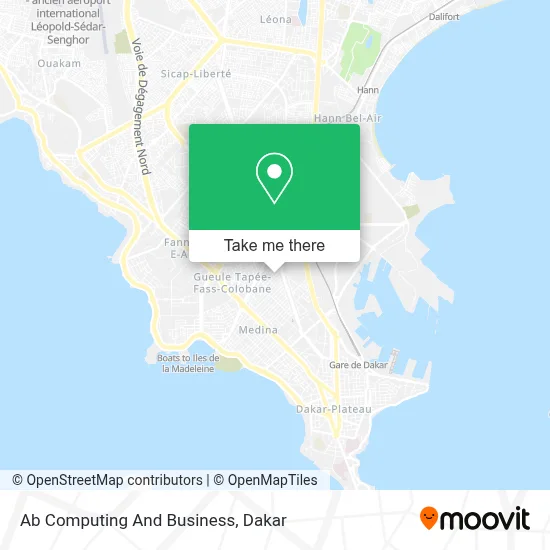 Ab Computing And Business map