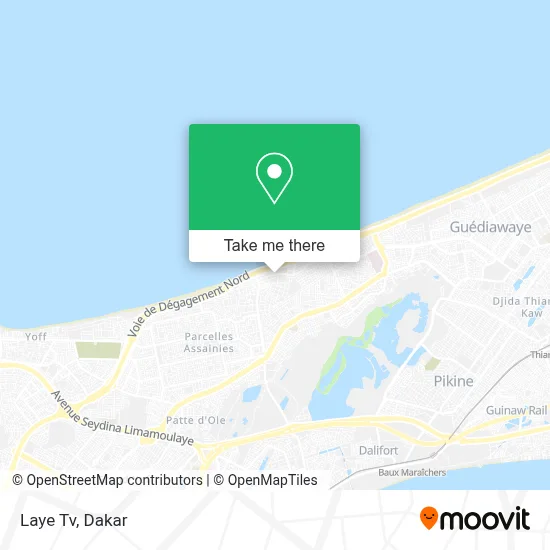 Laye Tv map