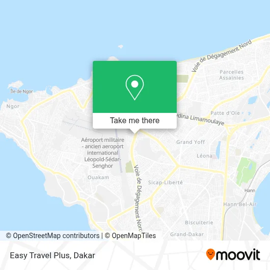 Easy Travel Plus map