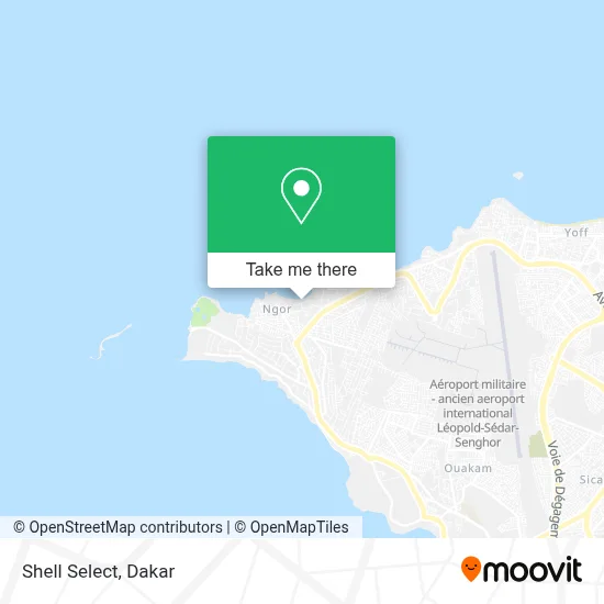 Shell Select map