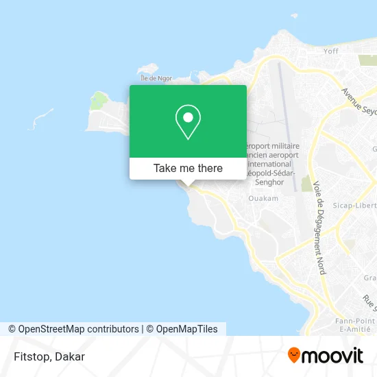Fitstop map