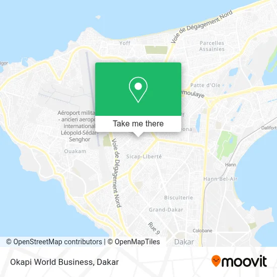 Okapi World Business map