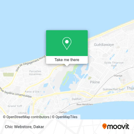 Chic Webstore map