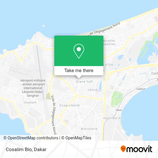Cosalim Bio map