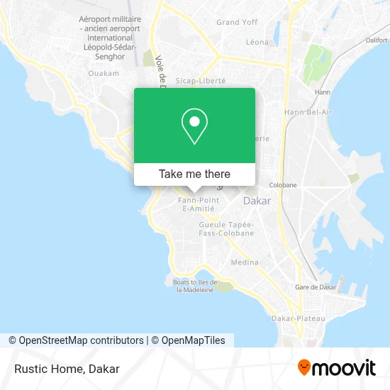 Rustic Home map