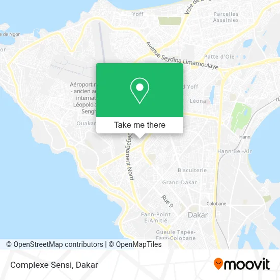 Complexe Sensi map