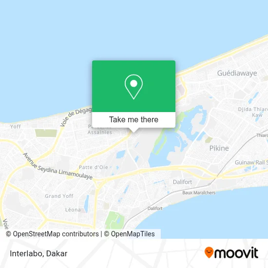 Interlabo map
