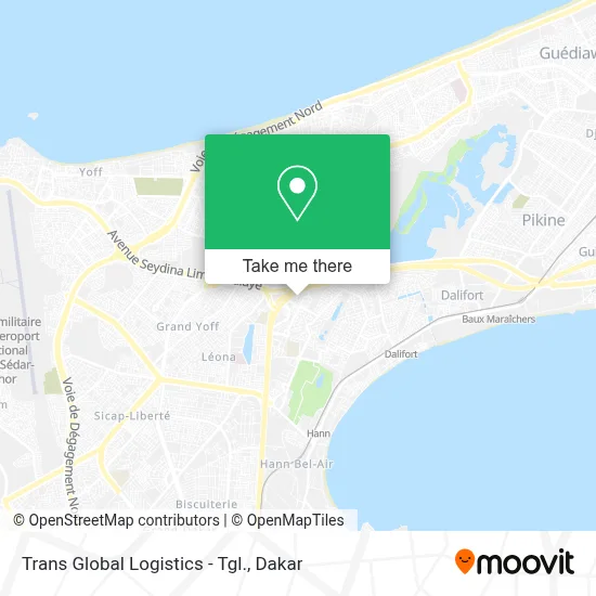 Trans Global Logistics - Tgl. map