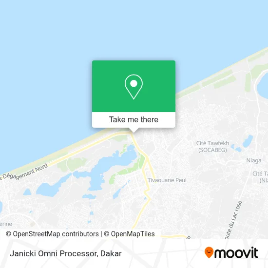 Janicki Omni Processor map